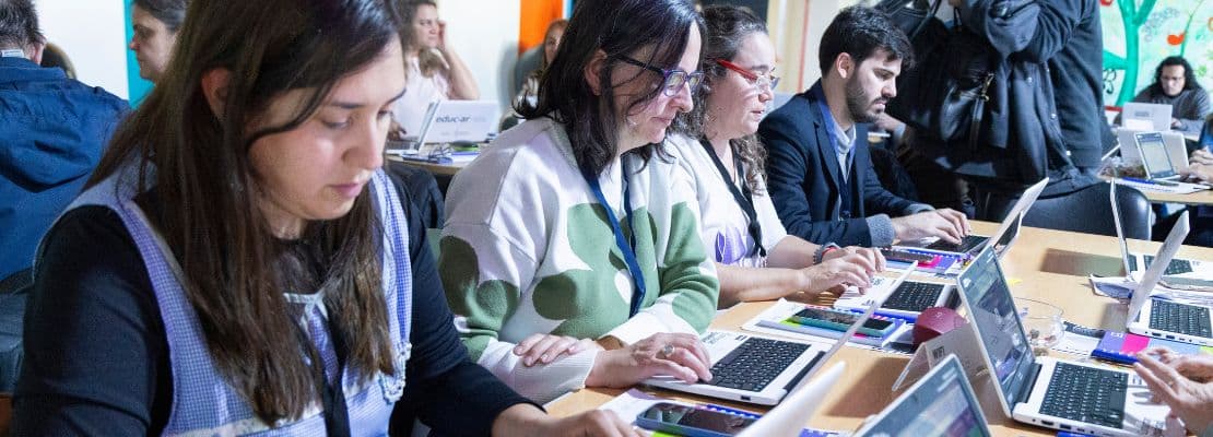 docentes con netbooks